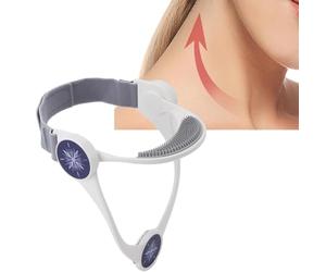 AQUASHIELDING Tutore di Supporto per Collo Regolabile, attrezzo Ginnico per barella per Collo con Rotazione Migliora la Postura del Collo in avanti con trazione Fisica Versatile a casa