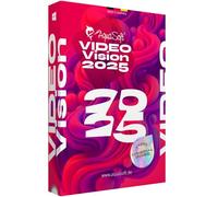 Aquasoft Video Vision 2025 - Videoshow Slideshow Video editing effects Animations Software for Win 11, 10