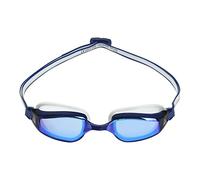 AQUASPHERE Occhialini da Nuoto - Specchiate Titanio Blu - Fastlane - Blu/Bianco taglia unica