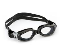 AQUASPHERE Kaiman Compact Occhialini da Nuoto, per Adulti e Adolescenti Adattati al Viso Piccolo, Protezione UV, Guarnizione in Silicone, Visione a 180°, Lenti antiappannamento e antigoccia