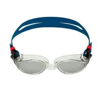 AQUASPHERE KAIMAN, Occhialini da Nuoto Unisex-Adult, Trasparente e Petrolio, One Size