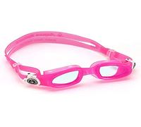Aquasphere Occhialini da Nuoto Unisex per bambini, Lenti rosa e Bianco/Trasparenti, S