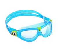 Aquasphere Seal KID - Occhialini da nuoto, Occhialini da piscina per bambini dai 3 anni in su con protezione UV, guarnizione in silicone, lenti antiappannamento e antifuga per ragazzi e ragazze