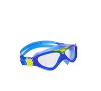 AQUASPHERE Vista JR | Occhialini da Nuoto, maschera da piscina per bambini dai 6 anni in su con protezione UV e guarnizione in silicone, lenti anti-appannamento e anti-perdite per ragazzi e ragazze