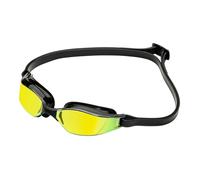 AQUASPHERE Occhialini da Nuoto - Specchiate Titanio Giallo - Xceed - Nero/Nero/Nero taglia unica