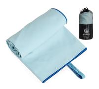 AQUASTIC Asciugamano Havlu Taglia XL Asciugamano palestra e turistico ad asciugatura rapida per persone attive 110 x 175 cm Perfetto per la piscina Spiaggia Palestra