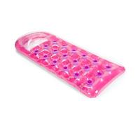 AQUASTIC Materasso da spiaggia con dimensioni di 188 x 71 cm per adulti bambini dai 14 anni Materiale durevole in PVC Cuscino integrato Rosa ASM-188P