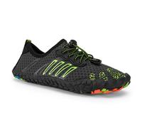 AQUASTIC Scarpe da Immersione Scarpette da Scoglio per Adulti e Bambini con Lacci 37 EUR Grigio Suola Resistente Antiscivolo e Soletta in Schiuma Eva per Sport Acquatici Snorkeling Spiaggia Piscina