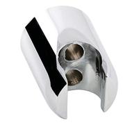 aquaSu® 72368 8 - Supporto da parete per soffione doccia, in plastica, cromato