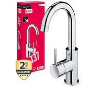 AquaSu Miscelatore monocomando Lea per lavabo leva laterale, 1 pezzi, cromato, 78813 7