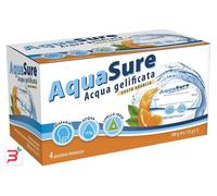 AQUASURE ACQUA GELIFICATA ARANCIA EDULCORATA MULTIPACK 4 PEZZI DA 125 G