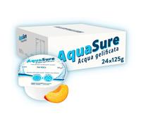 Aquasure Acqua Gelificata Edulcorata Thè alla pesca 24 pezzi