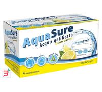 AQUASURE ACQUA GELIFICATA LIMONE EDULCORATA MULTIPACK 4 PEZZI DA 125 G