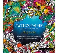 Aquatic: An Artist's Coloring Book of Underwater Illusions and Hidden Objects