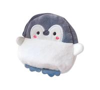 Aquatic Bird Coin Purse, Cute Small Wallet Pouch, Soft Makeup Bag, Compact Coin & Card Holder, Black & White, Ideal for Travel, Everyday Use, Lipstick & currency,3.94x3.94x1.18in