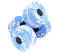 Aquatic Dumbbells to Pool Exercise, Ergonomic Foam Water Weights Set, 10,63 x 5,71 Inches Lightweight Aerobic Pool Fitness Equipment for Travel, Home, Vacation, Aqua Session, Holiday Workouts