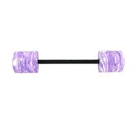 Aquatic Exercise Dumbbell Set | EVA & ABS, 29.5in & 19.9in Lengths | 2-in-1 Long Barbell & Short Dumbbell, 3 sezioni Detachable | Water Weights For Pool, Swimming, Yoga