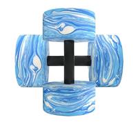 Aquatic Exercise Dumbbells, Foam Water Fitness Weights, Ergonomic Grip Lightweight Design, Excellent for Pool Workouts Travel Vacation Home Spa Medication Aqua Aerobics