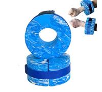 Aquatic Exercise Weights, Adjustable Water Fitness Cuffs, High Density Swim Training Float Rings, Resistance Water Workout Bands for Pool Exercise, Swimming Strength Training Gear