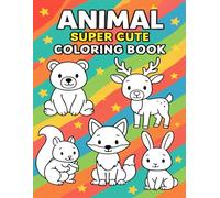 Aquatic & Forest Friends Coloring Book: Realistic & Cute Animals: Discover Seahorses, Pigs, Cats, and More! Fun & Educational Pages for Kids Ages 2-4 to Boost Creativity and Fine Motor Skills