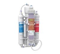 Aquatic Life RO Buddie Four Stage Reverse Osmosis System with Color Changing Mixed Bed Deionization Cartridge