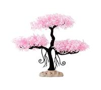 Aquatic Plant Decor, Resin Bonsai Ornament, Fish Tank Landscape Tree, Submerged Green Feature Piece, for Home Office Living Room Bedroom Apartment Dormitory Saltwater Freshwater 9.84x8.27 inches