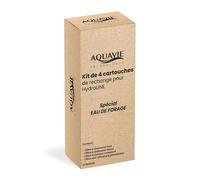 Aquavie Technologie - Kit di 4 cartucce di ricambio per sistema di purificazione dell'acqua idroLINE - Speciale acqua di perforazione