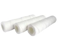 AQUAWATER 105004 cartucce filtranti Avvolto 20μ-Formato Standard 10 "-Durata 6 Mesi, None, 3 Unità (Confezione da 1)