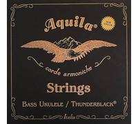 Aquila Ukulele basso 140U Thunderblack Set EADG