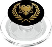 Aquila albanese: Coat of Arms Albanian - Albania PopSockets PopGrip per MagSafe