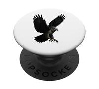 Aquila arpia in volo Wildlife Art PopSockets PopGrip Adesivo