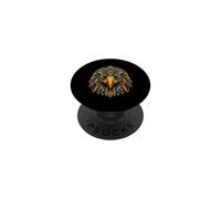 Aquila azteca Messico Civiltà antica tribale azteca PopSockets PopGrip Adesivo