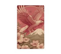 Aquila che vola sopra la montagna singola levetta vuota parete piastra interruttore luce copertura decorativa 1 banda per cucina stanza bagno dimensioni 11,4 x 7 cm