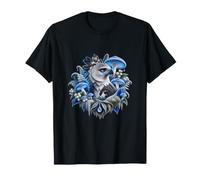 Aquila crestata tra i Funghi Blu Maglietta