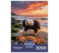 Aquila di mare in volo Jigsaw Puzzle Animale 1000 Pezzi Adulto Regalo Per Amore E Amico Per Gioco Familiare Gioco Education Decorazione Interna Unica Stress Relief Toy 70x50cm/1000pcs