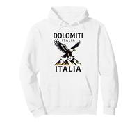 Aquila Dolomiti Italia Vintage Felpa con Cappuccio