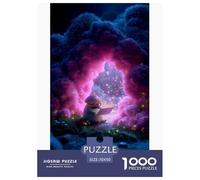 Aquila Fantasy Puzzles 1000 Pezzi Gioco Di Sfida GioGattotolo Adulti E Oltre 12 Anni Luminoso Gioco Di Puzzle Sfida EduGattoiva Addestramento Mentale Regalo Decorazione Casa 70x50cm/1000pcs