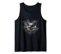 Aquila in volo - Grayscale Freedom Art Canotta