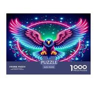 Aquila Jigsaw Puzzle 1000 Pezzi Adatta Adulti O Famiglie Insieme Puzzle Gioco Regali Per Gli Uomini Cartone Riciclato Al 100% Home Decorazione 70x50cm/1000pcs