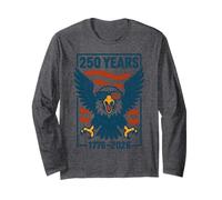 Aquila patriottica e Bandiera 250 Anni 1776-2026 America 250° Maglia a Manica