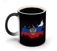 Aquila russa Mappa della Russia Tazze da caffè divertenti Tazze da tè dive