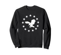 Aquila Senza Paura - Tredici Stelle della libertà Americana Felpa