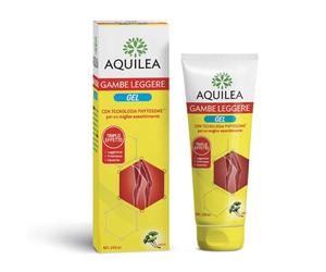 Aquilea Gambe Leggere Gel Leggerezza Freschezza ed Elasticità per Gambe, 100ml