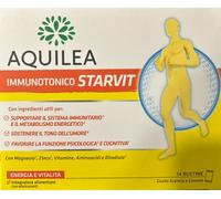 AQUILEA immunotonico STARVIT integratoreAlimentare 14 BUSTINE SCADENZA30/04/2026