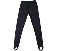 AQUILONE 3 collant danza bambina/ragazza in microfibra 50 den MADE IN ITALY (10 anni, nero)