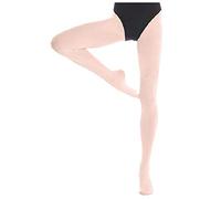 AQUILONE 3 collant danza bambina/ragazza in microfibra 50 den MADE IN ITALY (4/6 anni, cipria)