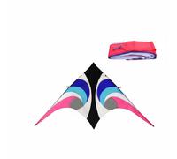 Aquilone a Delta Attacchi per Coda e Luci Aquilone Triangolare Volo Stabile