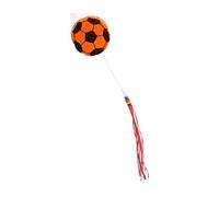 Aquilone a forma di pallone da calcio, di grandi dimensioni, facile da far volare, giocattolo volante da 1,5 m, for il tempo libero, for bambini, da giardino, da viaggio, for bambini e adulti.(Orange)