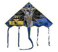 Aquilone Batman per Bambini - 100x56 cm, Facile da Far Volare, Leggero e Resistente, Design Divertente con Personaggio Cartoon, Giocattolo Estivo per Mare, Parco e Giardino