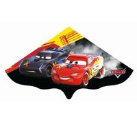 Günther Flugspiele 1182 - Aquilone per bambini Disney Cars Lightning McQueen, pronto al volo, monofilo in robusto foil dai 4 anni poi
